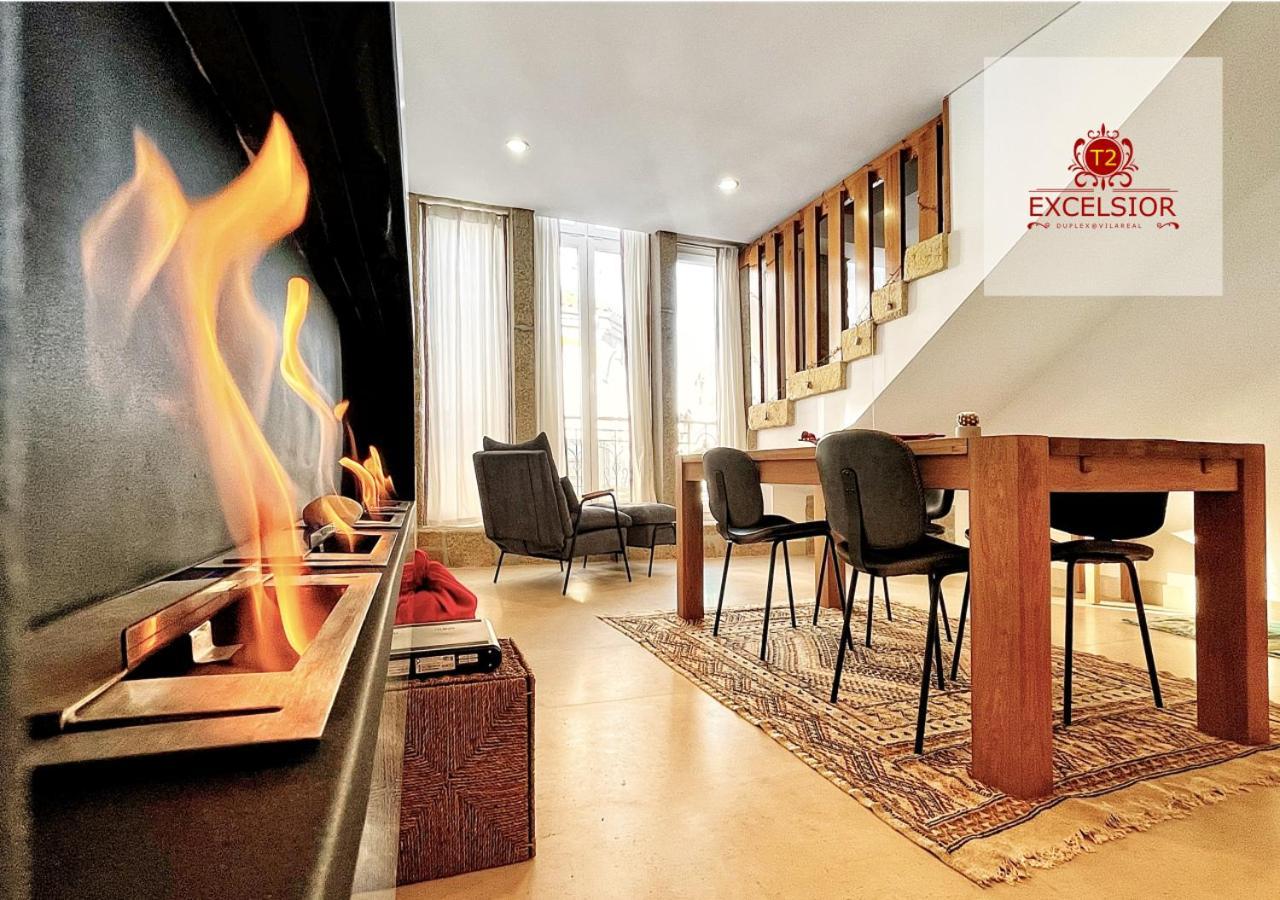شقة T2 Duplex - Exclusivo No Centro Historico فيلا ريال المظهر الخارجي الصورة