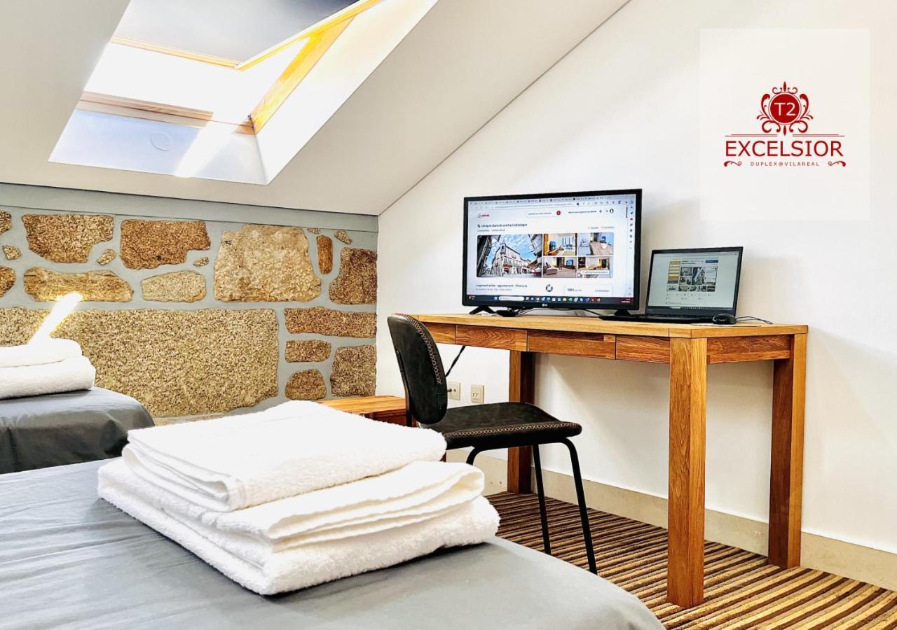شقة T2 Duplex - Exclusivo No Centro Historico فيلا ريال المظهر الخارجي الصورة