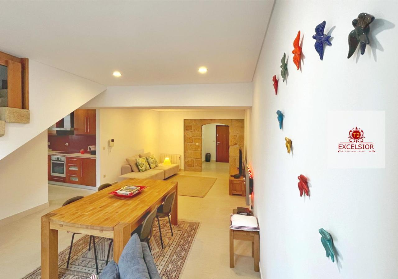 شقة T2 Duplex - Exclusivo No Centro Historico فيلا ريال المظهر الخارجي الصورة